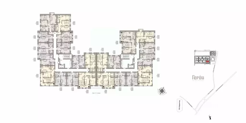 1-к кв. Волгоградская область, Волгоград ул. Землячки, 84/3 (34.03 м) - Фото 1