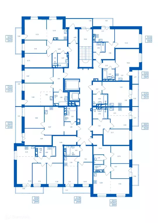 Продаётся 2-к квартира, 44.4 м - Фото 1