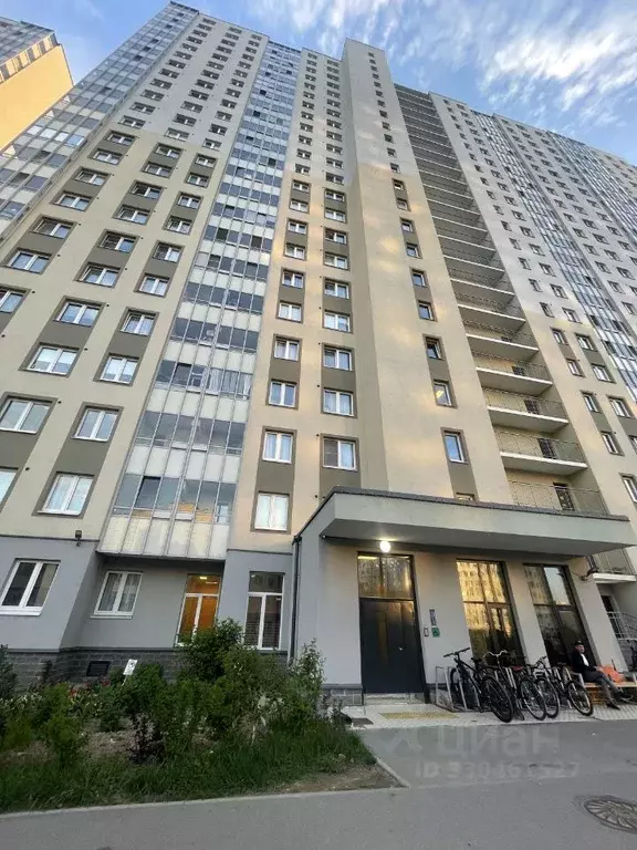 Студия Санкт-Петербург ул. Чарушинская, 24к1 (26.0 м) - Фото 1