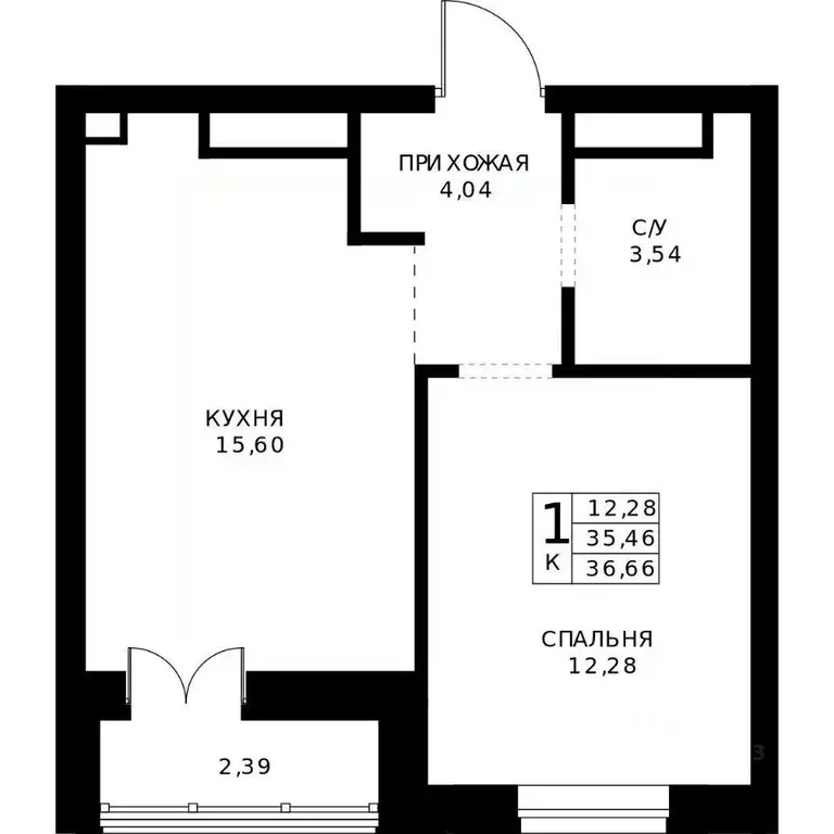 1-к кв. Нижегородская область, Нижний Новгород Ленгородок мкр, Мед ... - Фото 2