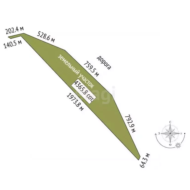Участок в Забайкальский край, Дульдургинский район, с. Западный Узон  ... - Фото 2