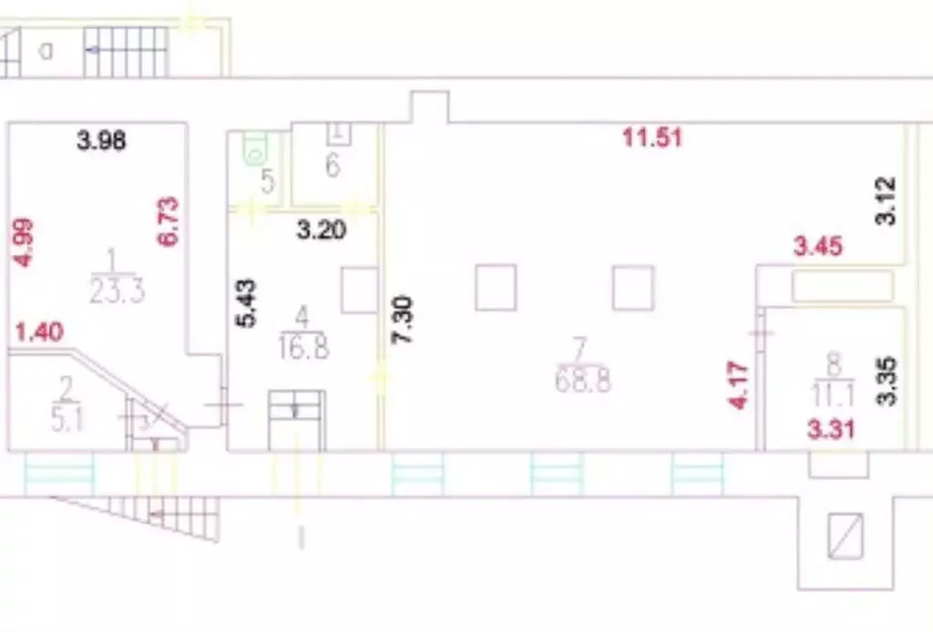 Помещение свободного назначения в Москва Чистопрудный бул., 12С6 (130 ... - Фото 2