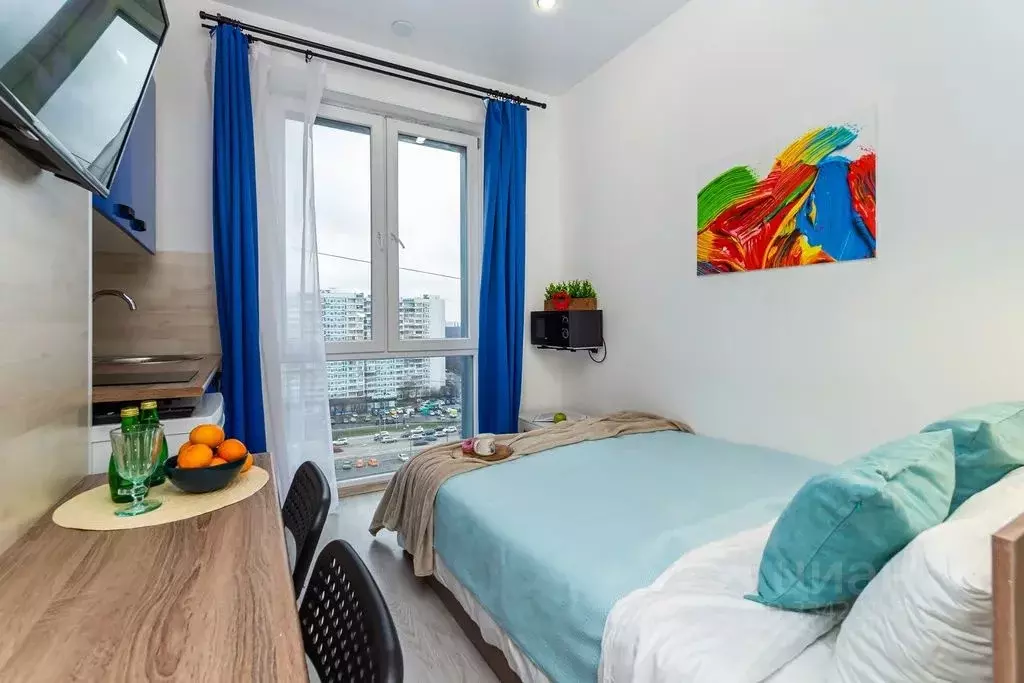 Студия Москва Профсоюзная ул., 128А (16.0 м) - Фото 1
