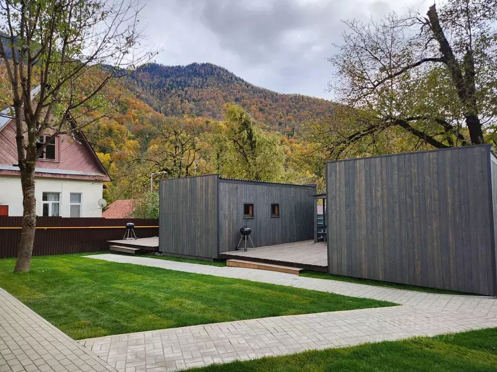 Дом в Краснодарский край, Сочи Красная Поляна пгт, пер. Аибгинский (25 ... - Фото 1