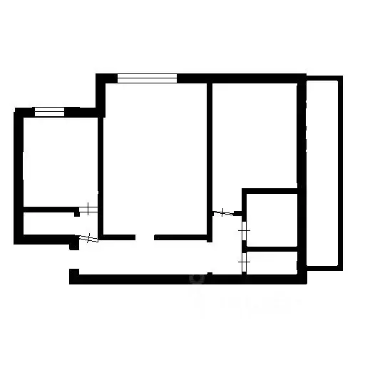 2-к кв. Орловская область, Орел ул. Бурова, 38 (56.3 м) - Фото 2