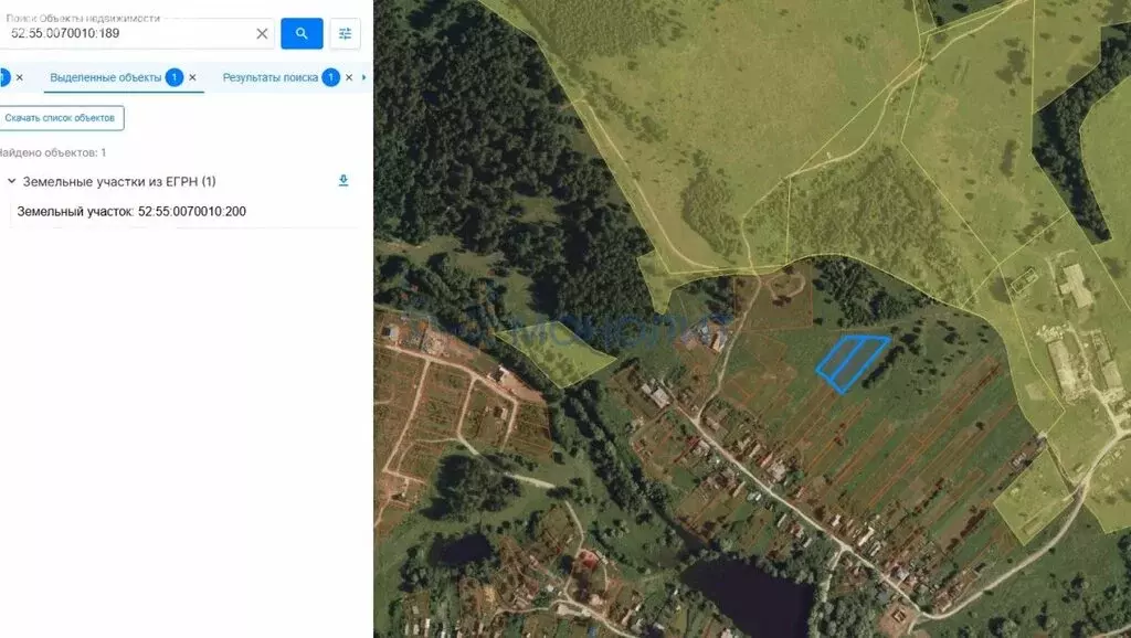 Участок в Нижегородская область, Дивеевский муниципальный округ, село ... - Фото 2