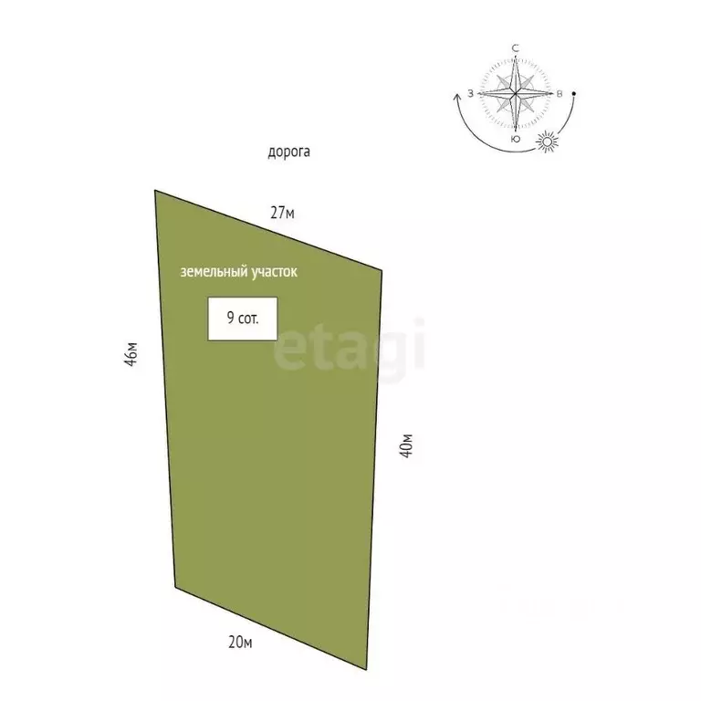 Участок в Хабаровский край, Хабаровск ул. Фортунная (9.0 сот.) - Фото 2