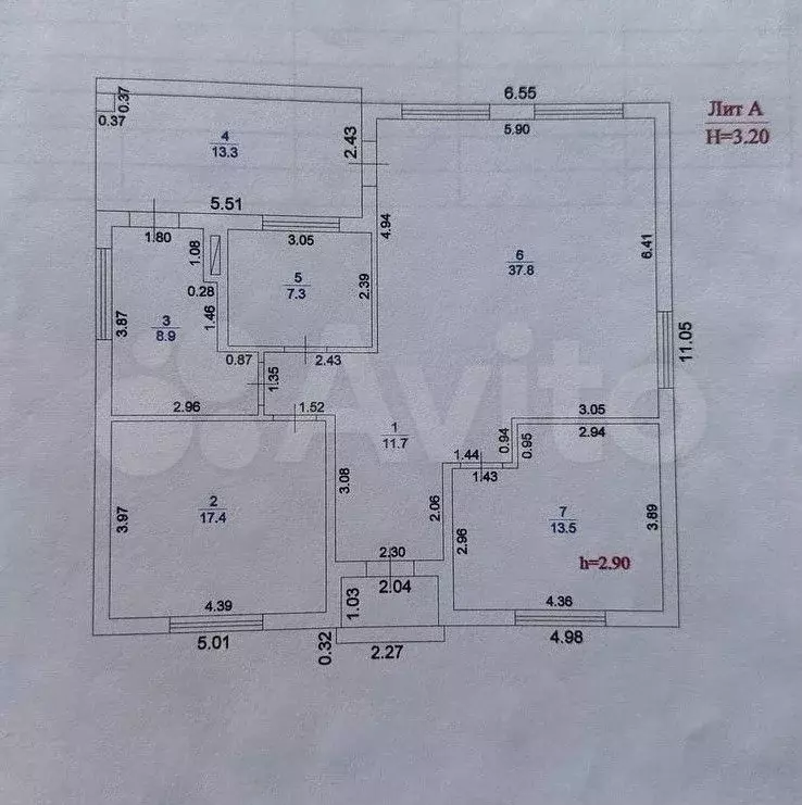 Дом 116 м на участке 7 сот. - Фото 0