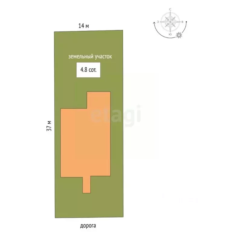 Дом в Ростовская область, Мясниковский район, Краснокрымское с/пос, ... - Фото 2