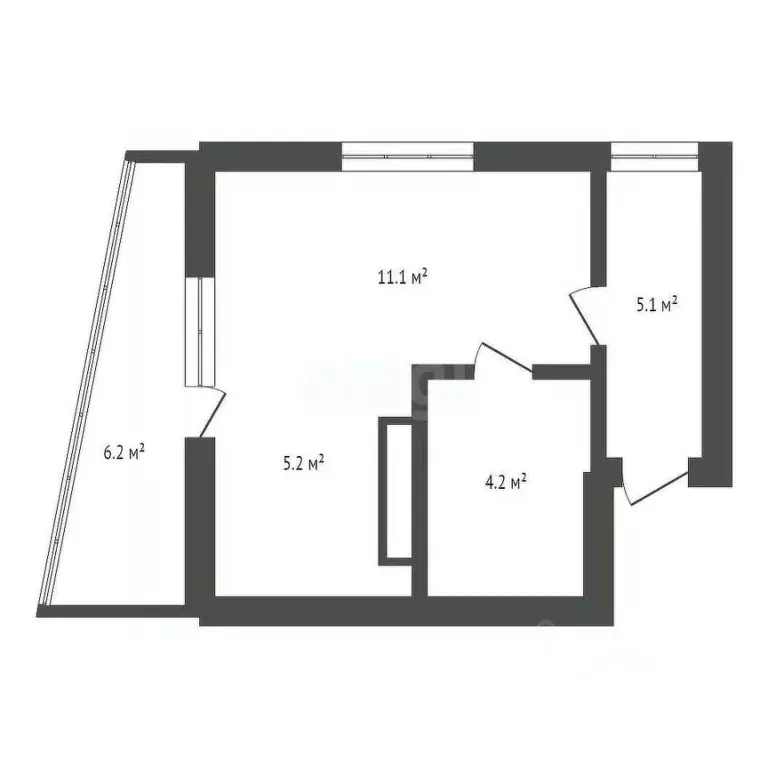 Студия Амурская область, Благовещенский район, с. Чигири ул. ... - Фото 1