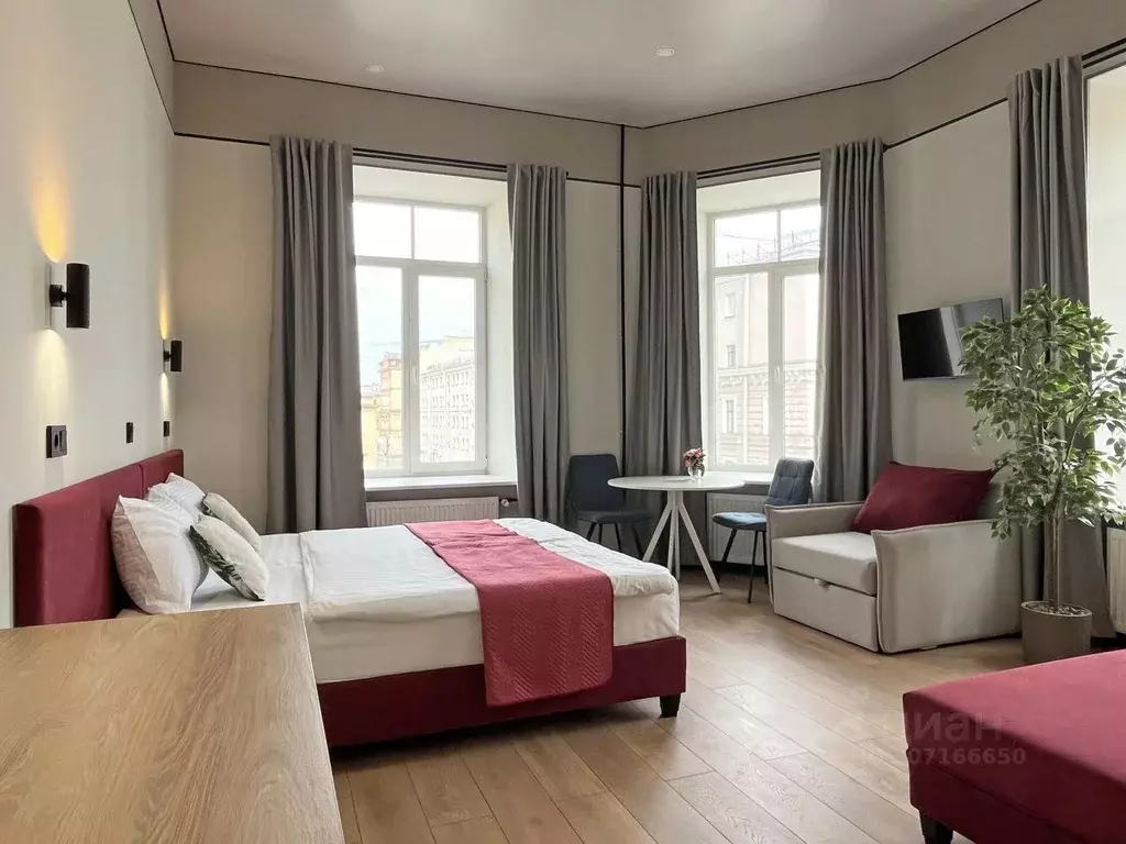 Комната Санкт-Петербург Невский просп., 111/3 (30.0 м) - Фото 1