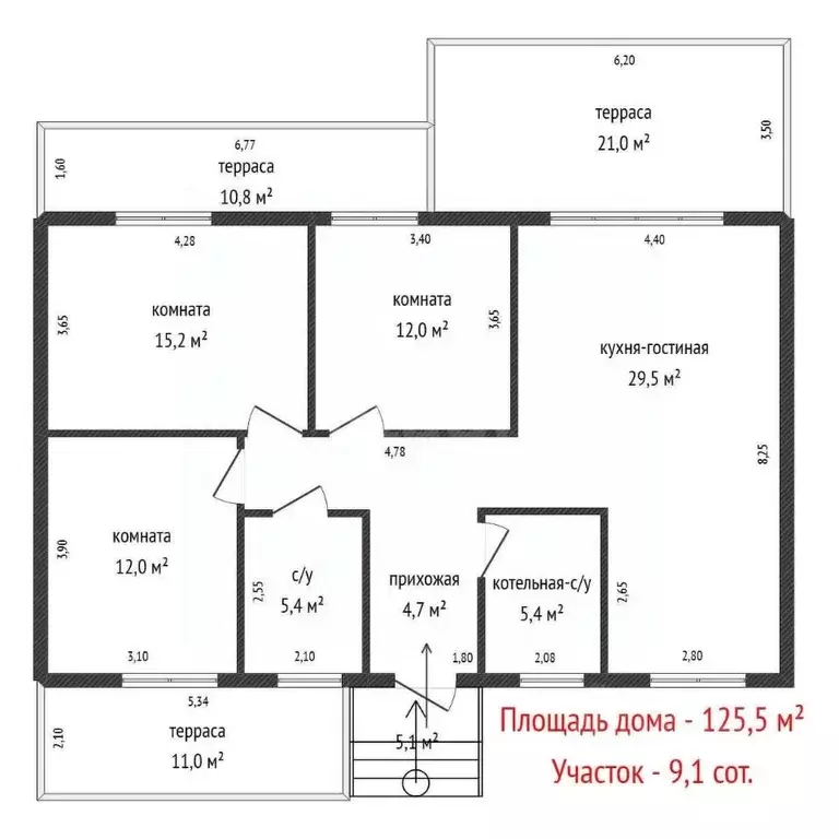Дом в Свердловская область, Верхняя Пышма городской округ, пос. ... - Фото 2