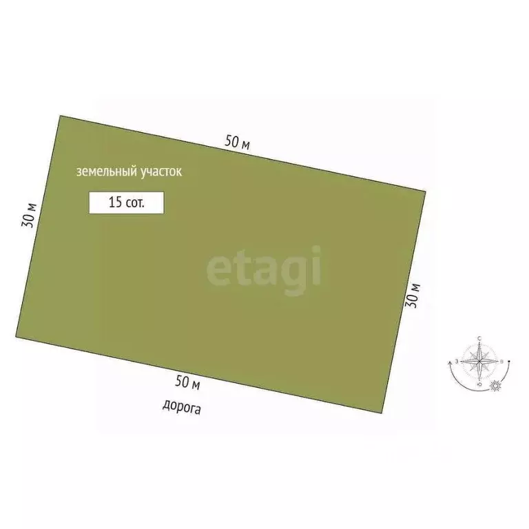 Участок в Вологодская область, Сокольский муниципальный округ, ... - Фото 2