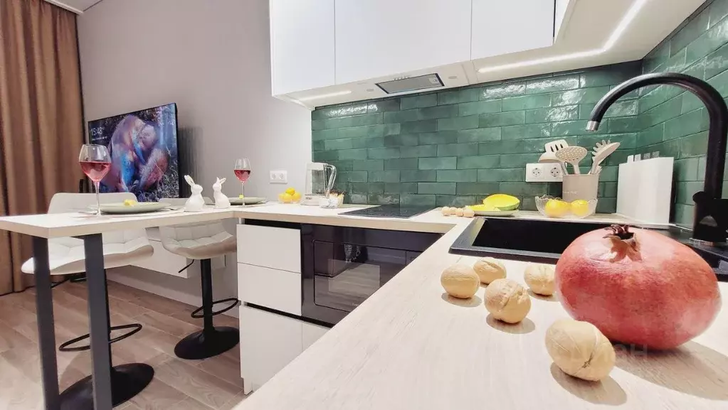 Студия Краснодарский край, Геленджик Туристическая ул., 4Гк2А (23.0 м) - Фото 2