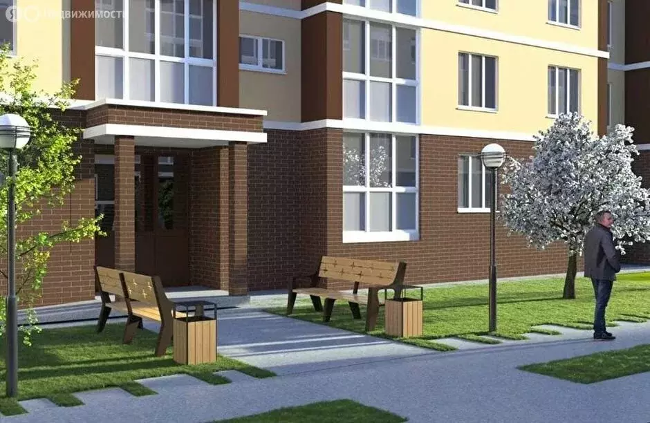 2-комнатная квартира: Сокуры, Берёзовая улица, 3 (51.9 м) - Фото 2