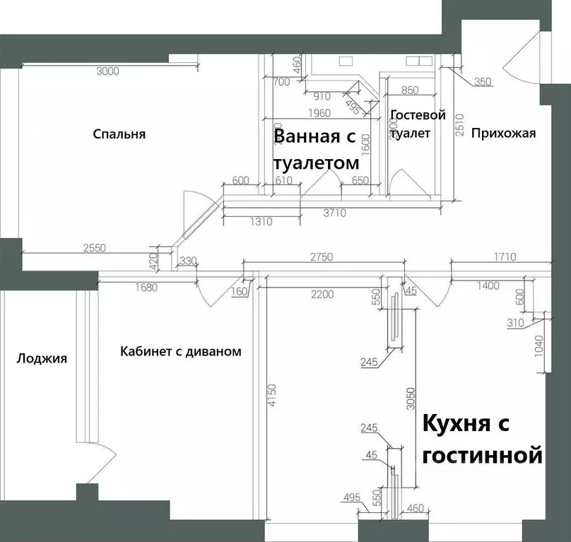 2-к кв. Москва Новодмитровская ул., 2к6 (65.5 м) - Фото 1