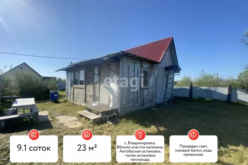 Дом в Еврейская автономная область, Смидовичский район, Владимировское ... - Фото 0