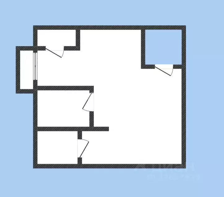 3-к кв. Иркутская область, Иркутск бул. Рябикова, 6 (43.0 м) - Фото 1