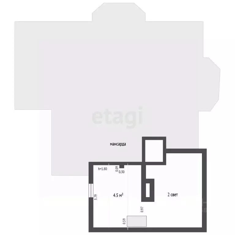 3-к кв. Калининградская область, Калининград просп. Мира, 80А (104.5 ... - Фото 2