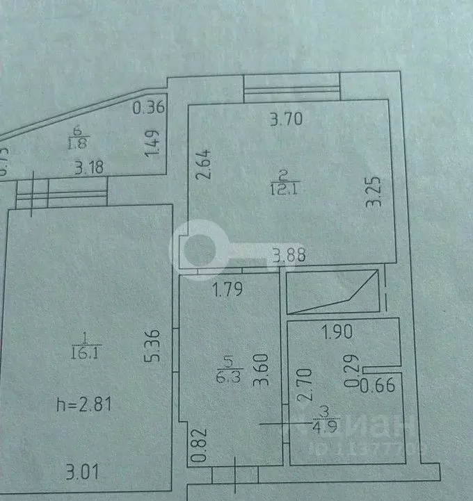 1-к кв. Татарстан, Казань Чистопольская ул., 71а (40.0 м) - Фото 0