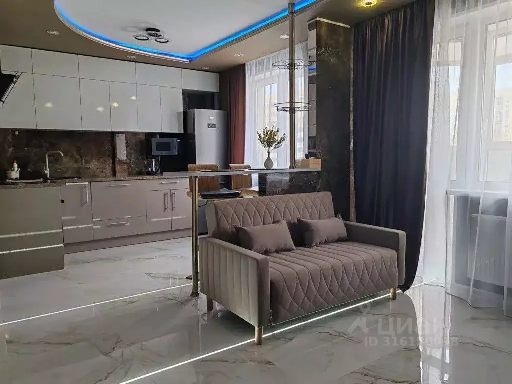 1-к кв. Свердловская область, Екатеринбург ул. Спутников, 16 (35.0 м) - Фото 1