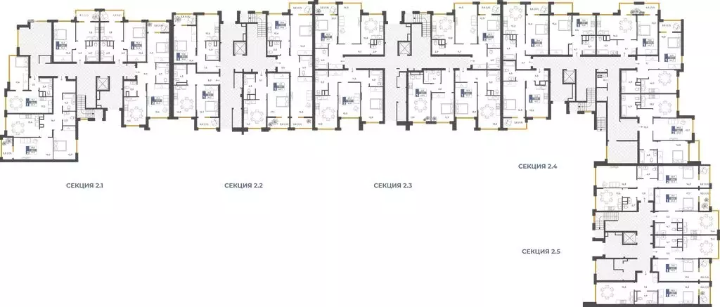 2-комнатная квартира: Перевальное, ЖК Предгорье (63.5 м) - Фото 2