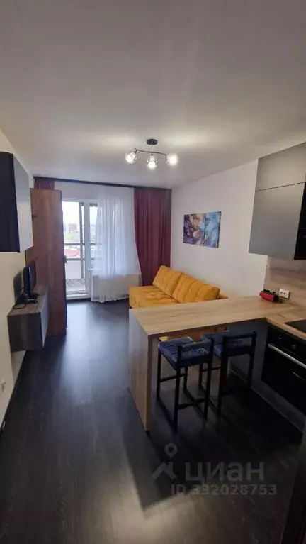 Студия Санкт-Петербург просп. Буденного, 23к6 (26.0 м) - Фото 2