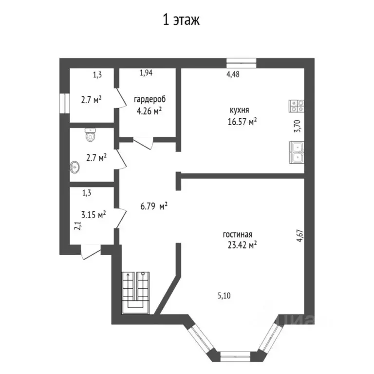Коттедж в Тюменская область, Тюмень Усадебная ул. (148 м) - Фото 2