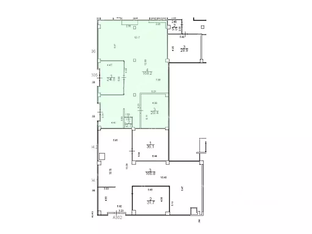 Офис в Москва Верейская ул., 29С134 (222 м) - Фото 2