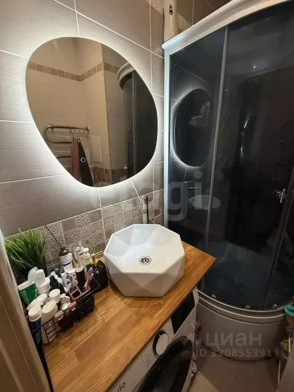 Студия Тверская область, Тверь Новочеркасская ул., 57 (28.4 м) - Фото 1