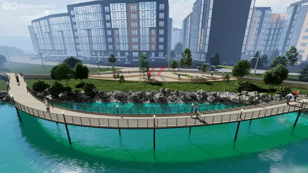 2-комнатная квартира: Абакан, улица Авиаторов, 1В/1 (58.92 м) - Фото 1