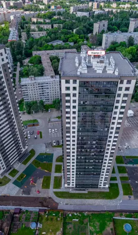 Квартира-студия, 33,3 м, 24/27 эт. - Фото 0