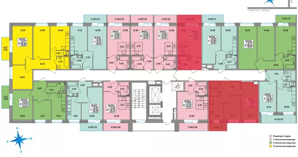 Студия Ленинградская область, Всеволожский район, д. Новое Девяткино ... - Фото 2