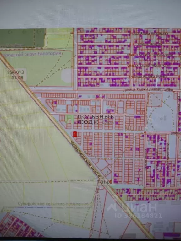Участок в Крым, Евпатория ул. Энвера Бекирова (6.0 сот.) - Фото 1