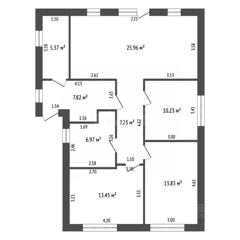 Дом в Ростовская область, Азовский район, с. Пешково ул. Карла Маркса ... - Фото 2