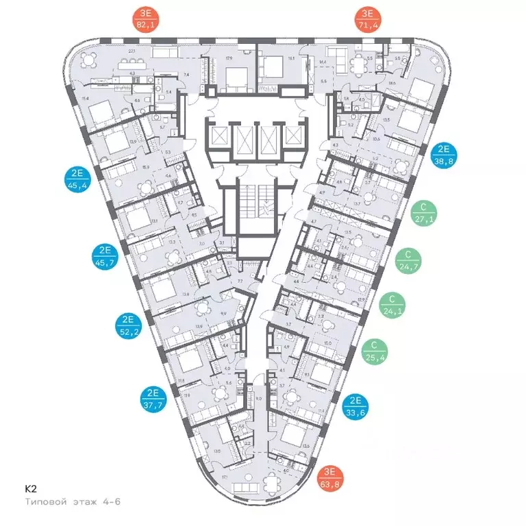 Студия Москва ш. Боровское (дублер) (24.7 м) - Фото 2