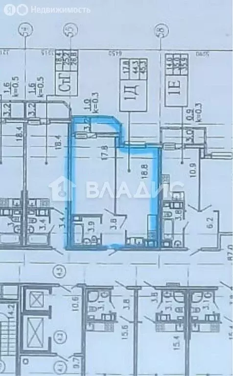 1-комнатная квартира: Янино-1, Заводская улица, 18к2 (45.1 м) - Фото 1