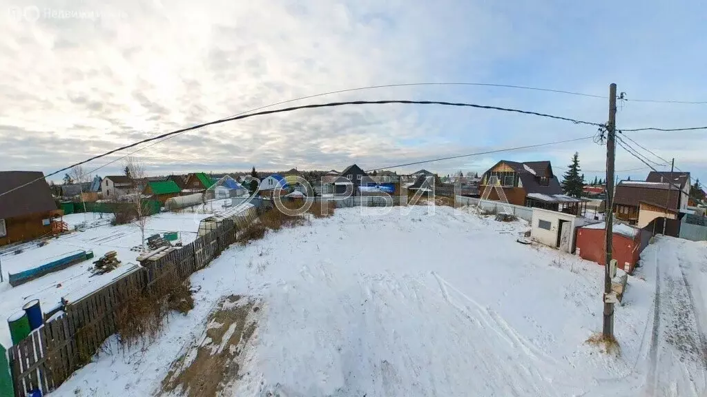 Участок в Тюмень, территория СОСН Лесная Поляна (6.9 м) - Фото 1