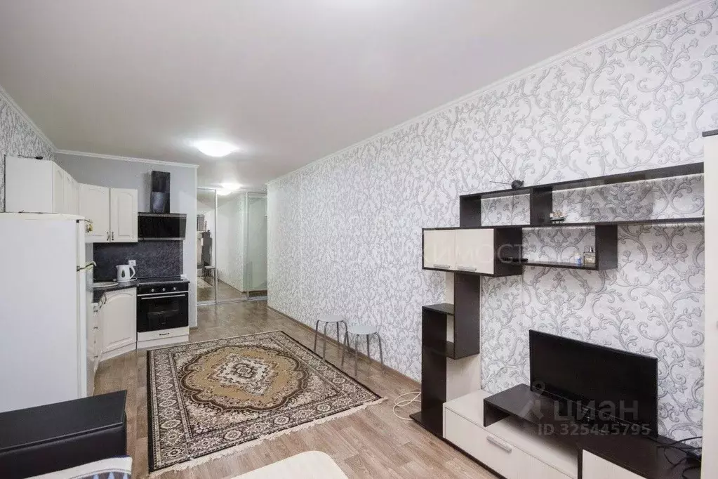 Студия Тюменская область, Тюмень ул. Вадима Бованенко, 1 (29.9 м) - Фото 1