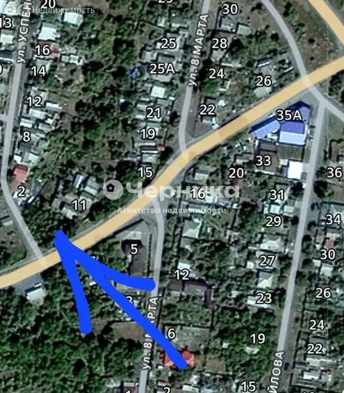 Участок в Новошахтинск, улица 8 Марта, 9 (6 м) - Фото 2