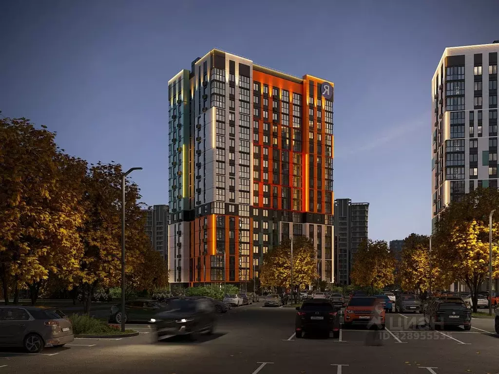 Студия Брянская область, Брянск ул. Имени И.Н. Лысенко, 3 (28.7 м) - Фото 1