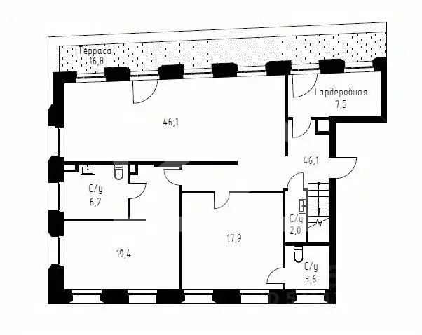 Помещение свободного назначения в Москва Пятницкая ул., 40С1 (144 м) - Фото 2