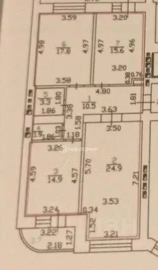 3-к кв. Орловская область, Орел ул. Лескова, 3 (90.0 м) - Фото 2