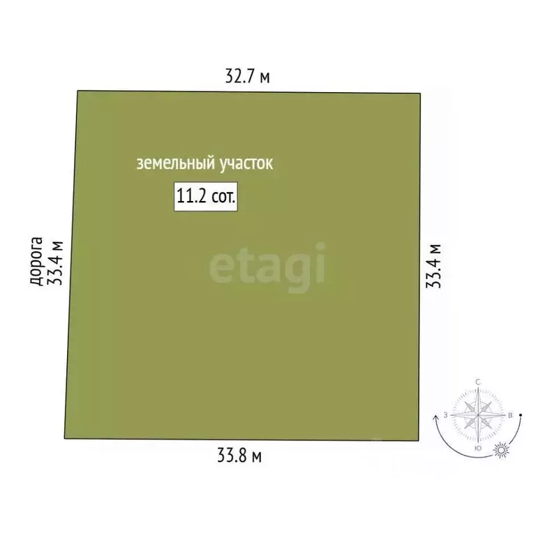 Участок в Татарстан, Тукаевский район, Малошильнинское с/пос, с. ... - Фото 1