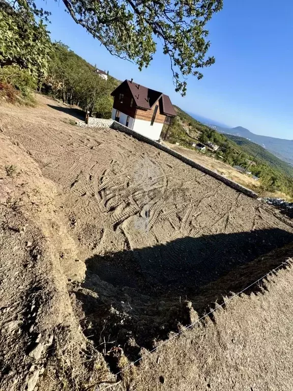 Участок в Крым, Алушта муниципальный округ, с. Лучистое ул. Табачная ... - Фото 2
