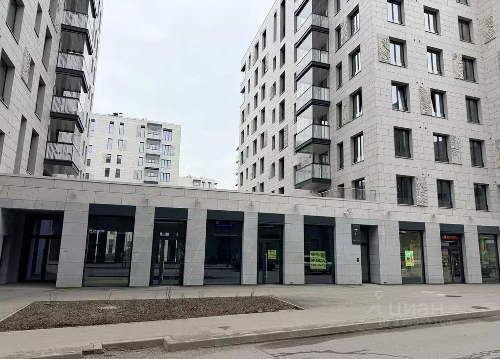 Помещение свободного назначения в Санкт-Петербург наб. Черной речки, ... - Фото 2