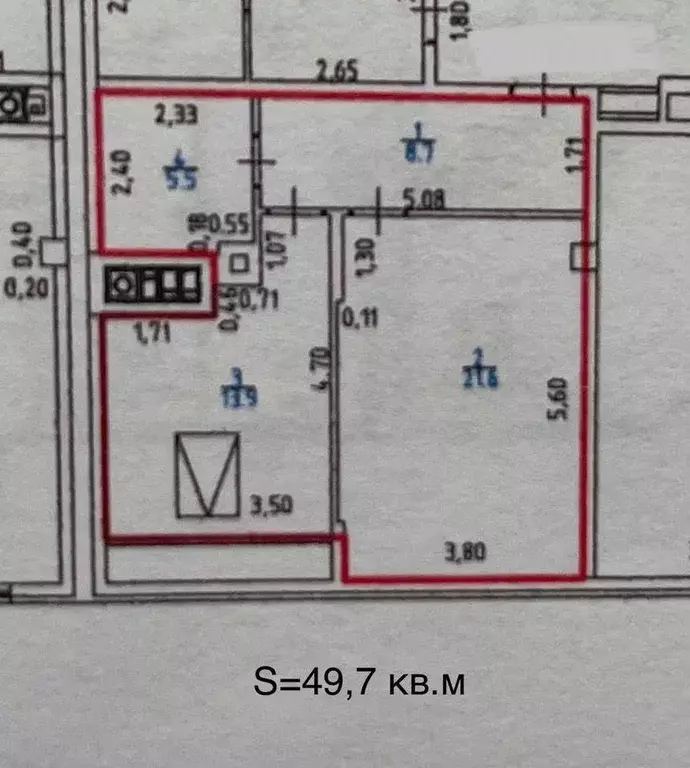 1-к кв. Краснодарский край, Геленджик ул. Гоголя, 7к2 (50.0 м) - Фото 1