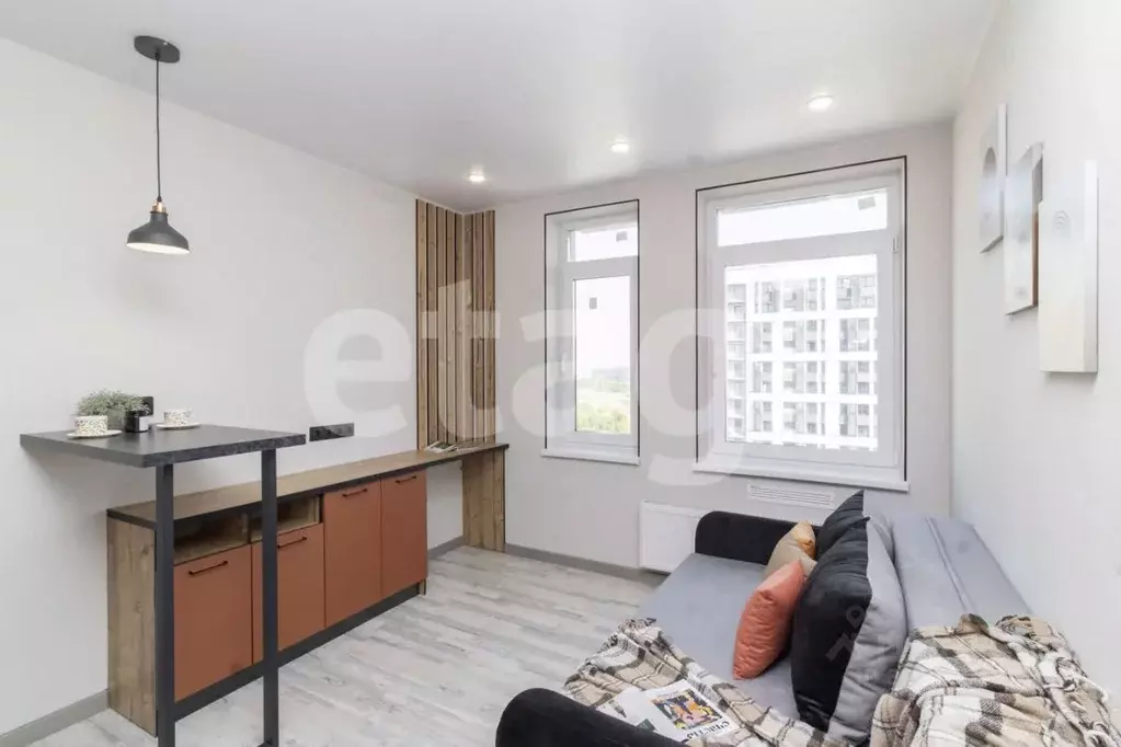 Студия Тюменская область, Тюмень Харьковская ул., 76 (17.4 м) - Фото 0