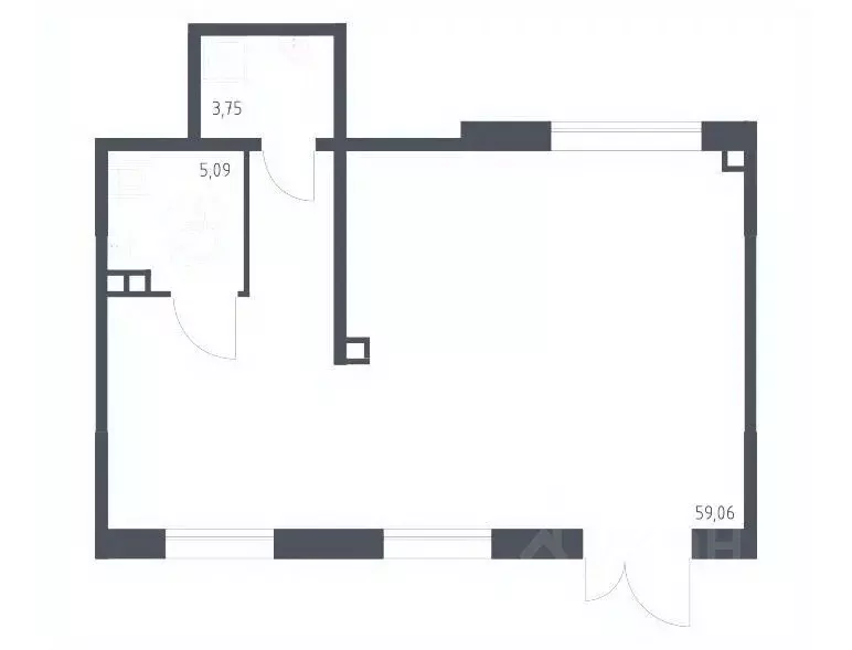 Помещение свободного назначения в Москва Цветочные Поляны жилой ... - Фото 1