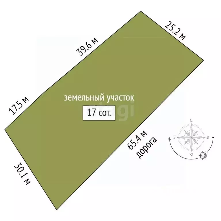 Участок в Челябинская область, Каслинский муниципальный округ, с. ... - Фото 2